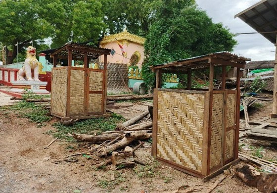 Following the devastating April 2025 earthquake in Myanmar, CWS partnered with local organizations to deliver emergency relief to the most affected communities. These efforts have supported hundreds of families rebuilding their lives with dignity, safety and renewed hope.
Learn more: https://cwsglobal.org/stories/rebuilding-with-dignity-how-cws-is-supporting-earthquake-survivors-in-myanmar/
Photos depict the construction of ten public toilets.
Following the devastating April 2025 earthquake in Myanmar, CWS partnered with local organizations to deliver emergency relief to the most affected communities. These efforts have supported hundreds of families rebuilding their lives with dignity, safety and renewed hope.
Learn more: https://cwsglobal.org/stories/rebuilding-with-dignity-how-cws-is-supporting-earthquake-survivors-in-myanmar/ Following the devastating April 2025 earthquake in Myanmar, CWS partnered with local organizations to deliver emergency relief to the most affected communities. These efforts have supported hundreds of families rebuilding their lives with dignity, safety and renewed hope.
Learn more: https://cwsglobal.org/stories/rebuilding-with-dignity-how-cws-is-supporting-earthquake-survivors-in-myanmar/
Photos depict the construction of ten public toilets.
Following the devastating April 2025 earthquake in Myanmar, CWS partnered with local organizations to deliver emergency relief to the most affected communities. These efforts have supported hundreds of families rebuilding their lives with dignity, safety and renewed hope.
Learn more: https://cwsglobal.org/stories/rebuilding-with-dignity-how-cws-is-supporting-earthquake-survivors-in-myanmar/