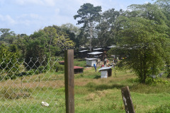 Lajas Blancas area, in the province of Darién, Panama, where thousands of migrants set up their makeshift camps.