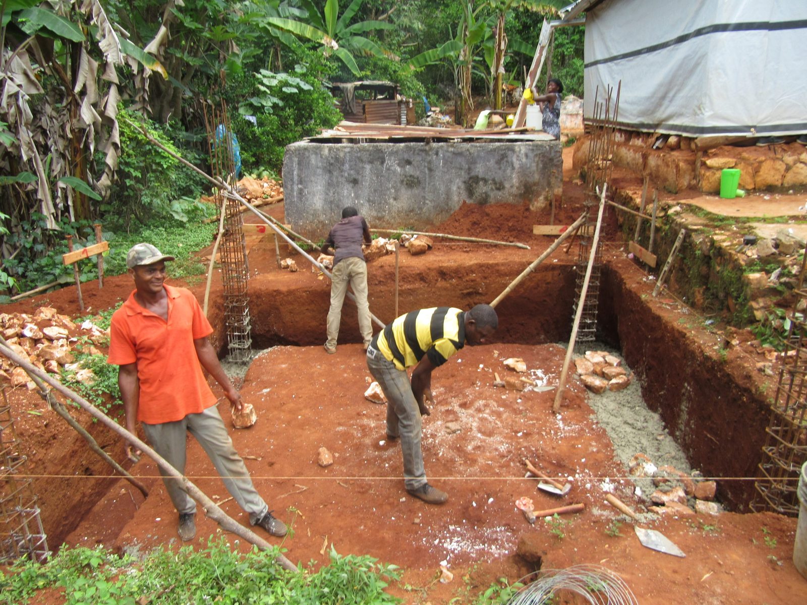 Construction of cistern