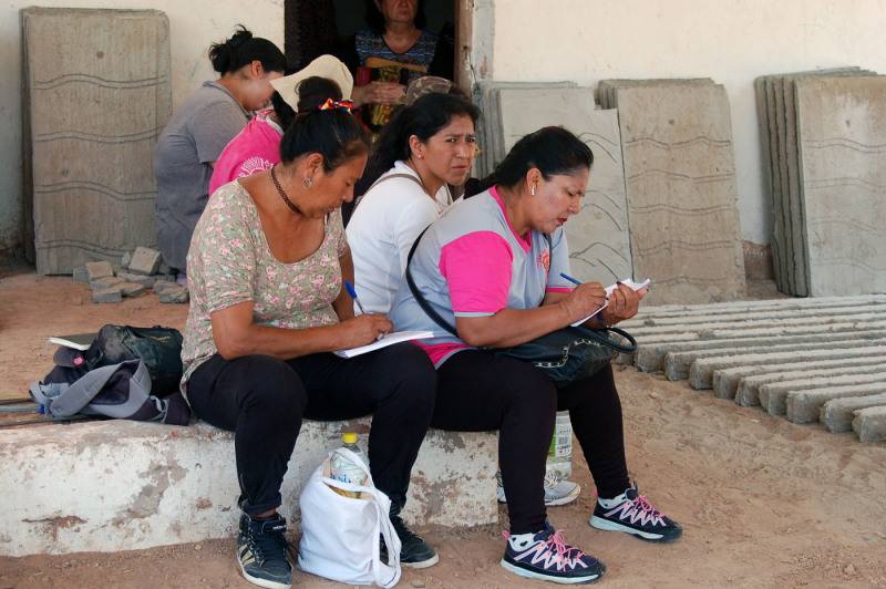 Participants at the Learning Route