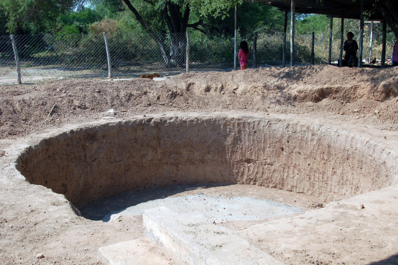 Constructing the Rainwater Cistern