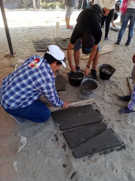 Constructing the Rainwater Cistern