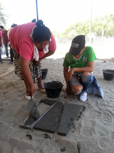 Constructing the Rainwater Cistern