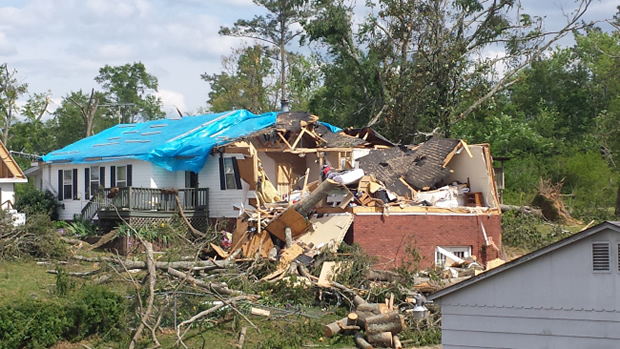 CWS Emergency Cleanup Buckets Help Alabama Tornado Survivors Begin to ...